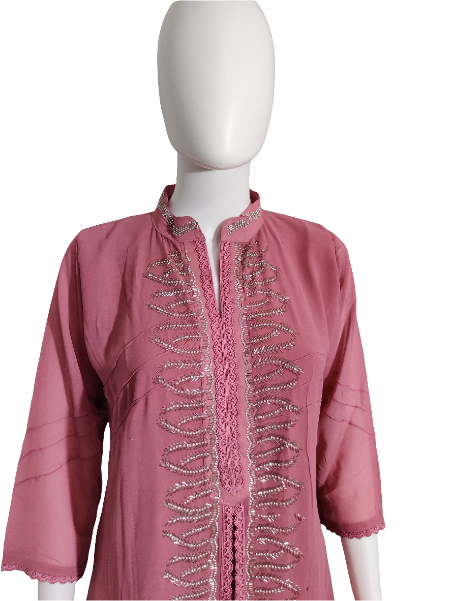 Elegant Party Wear Split Kurta set