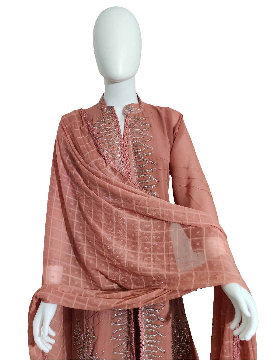 Elegant Party Wear Split Kurta set