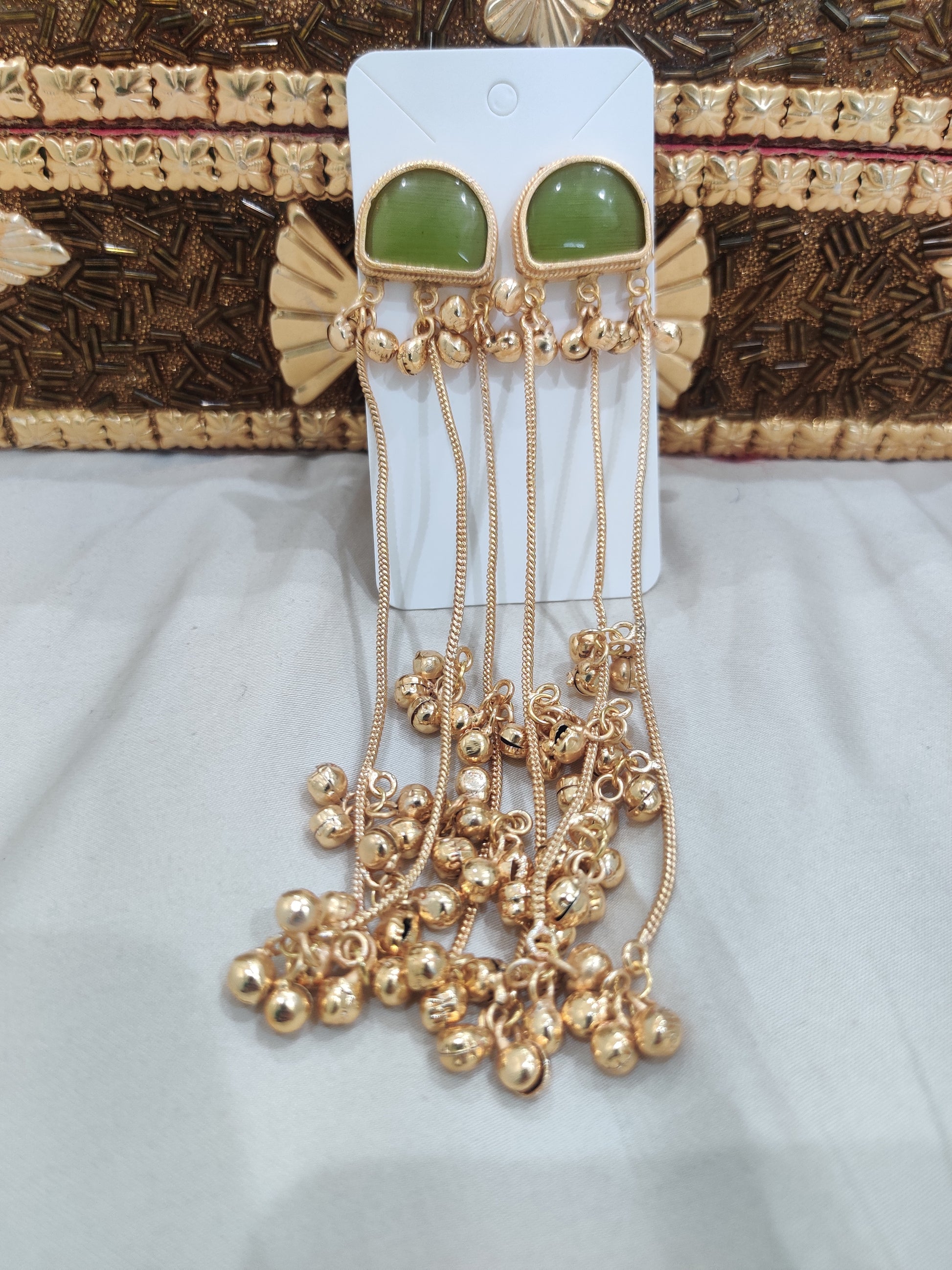 Kashmiri Cascade Earrings – Available in 2 Elegant Colors