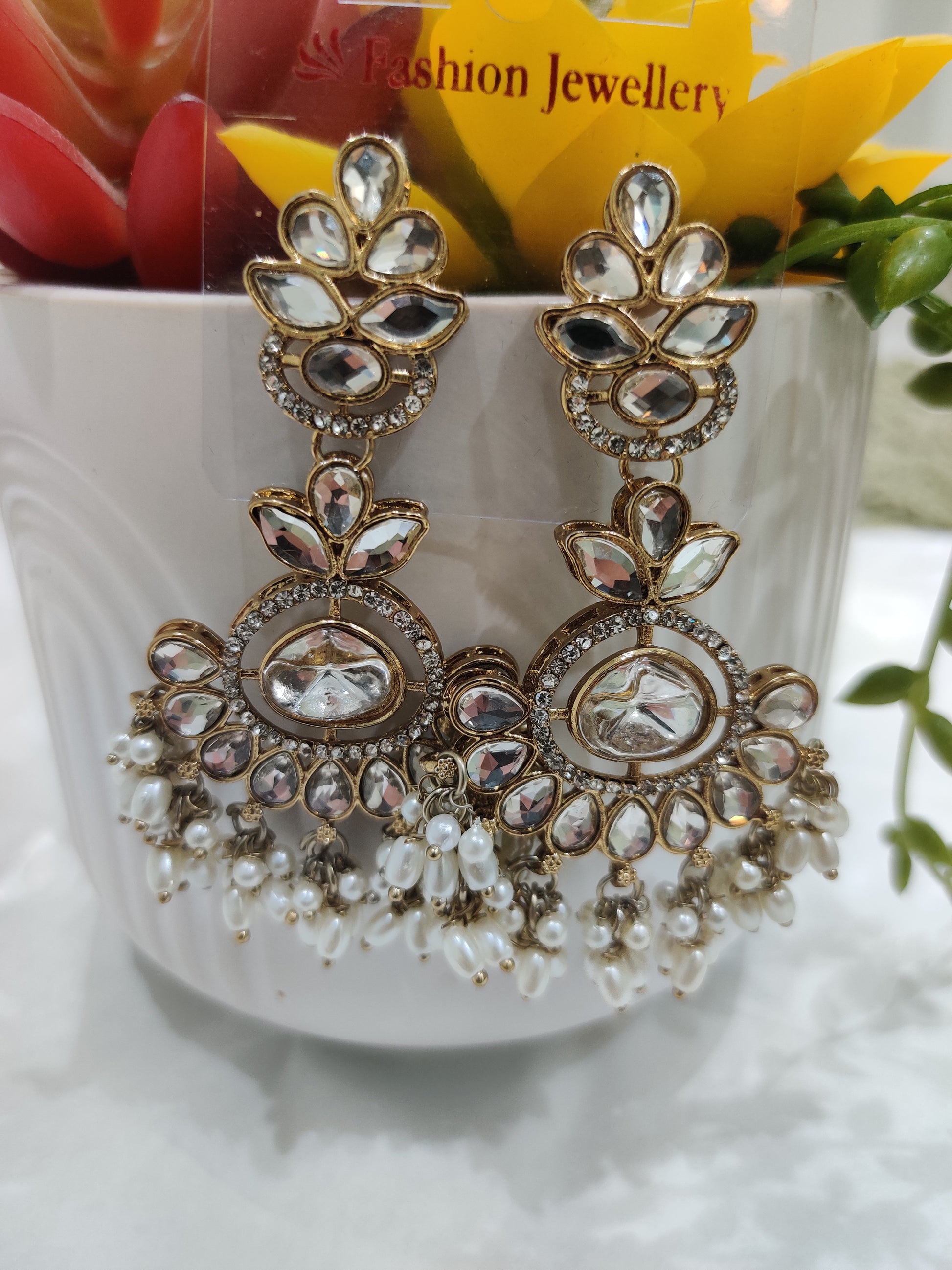 Royal Heritage Kundan Earrings