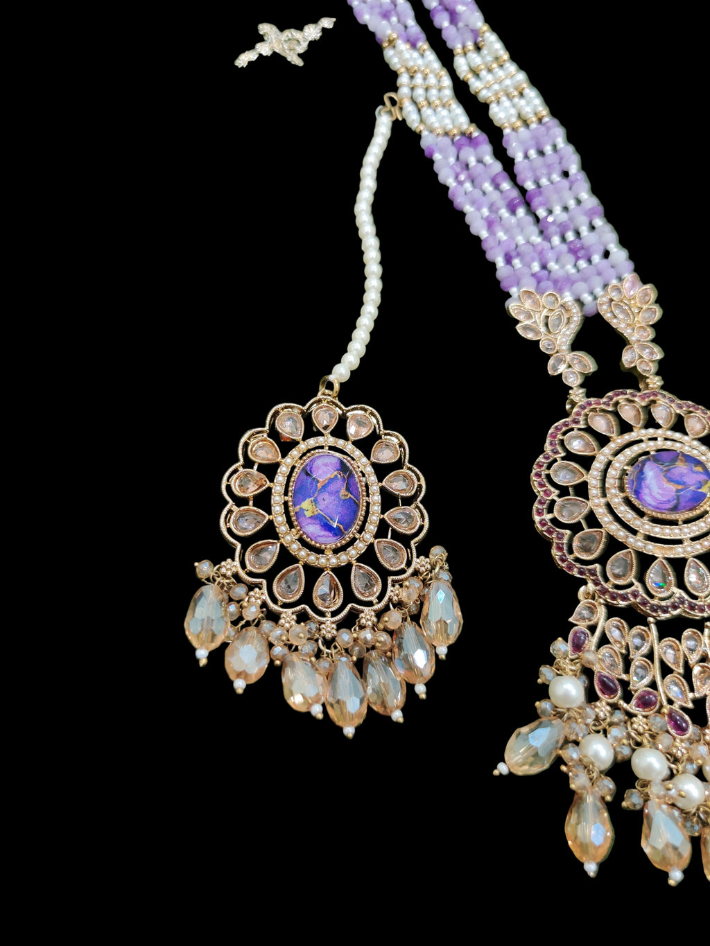 Royal Amethyst to Turquoise Bloom—Two Masterpieces of Tradition, Color, and Craft