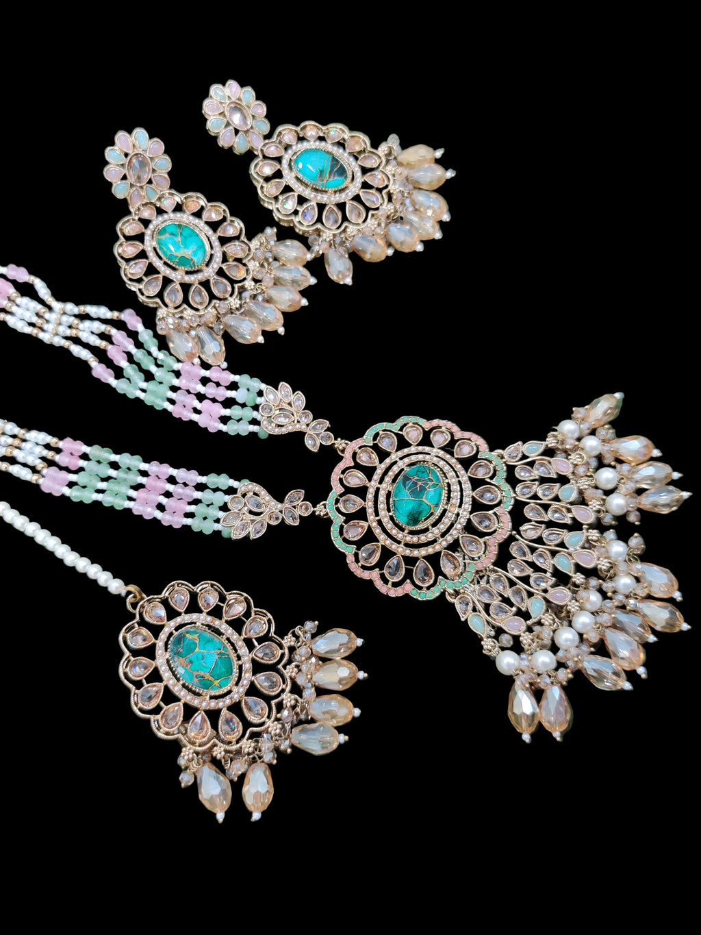 Royal Amethyst to Turquoise Bloom—Two Masterpieces of Tradition, Color, and Craft