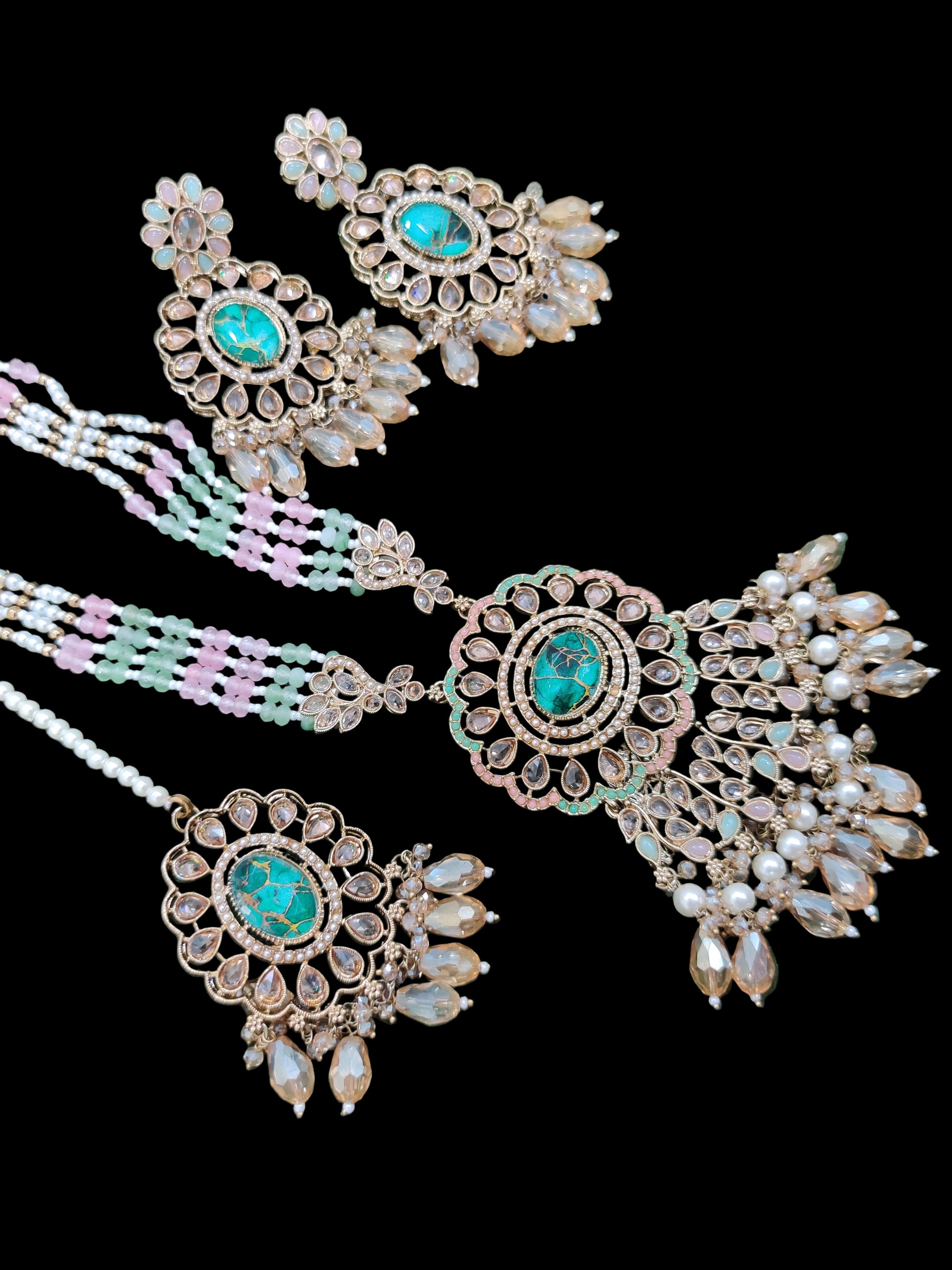 Royal Amethyst to Turquoise Bloom—Two Masterpieces of Tradition, Color, and Craft