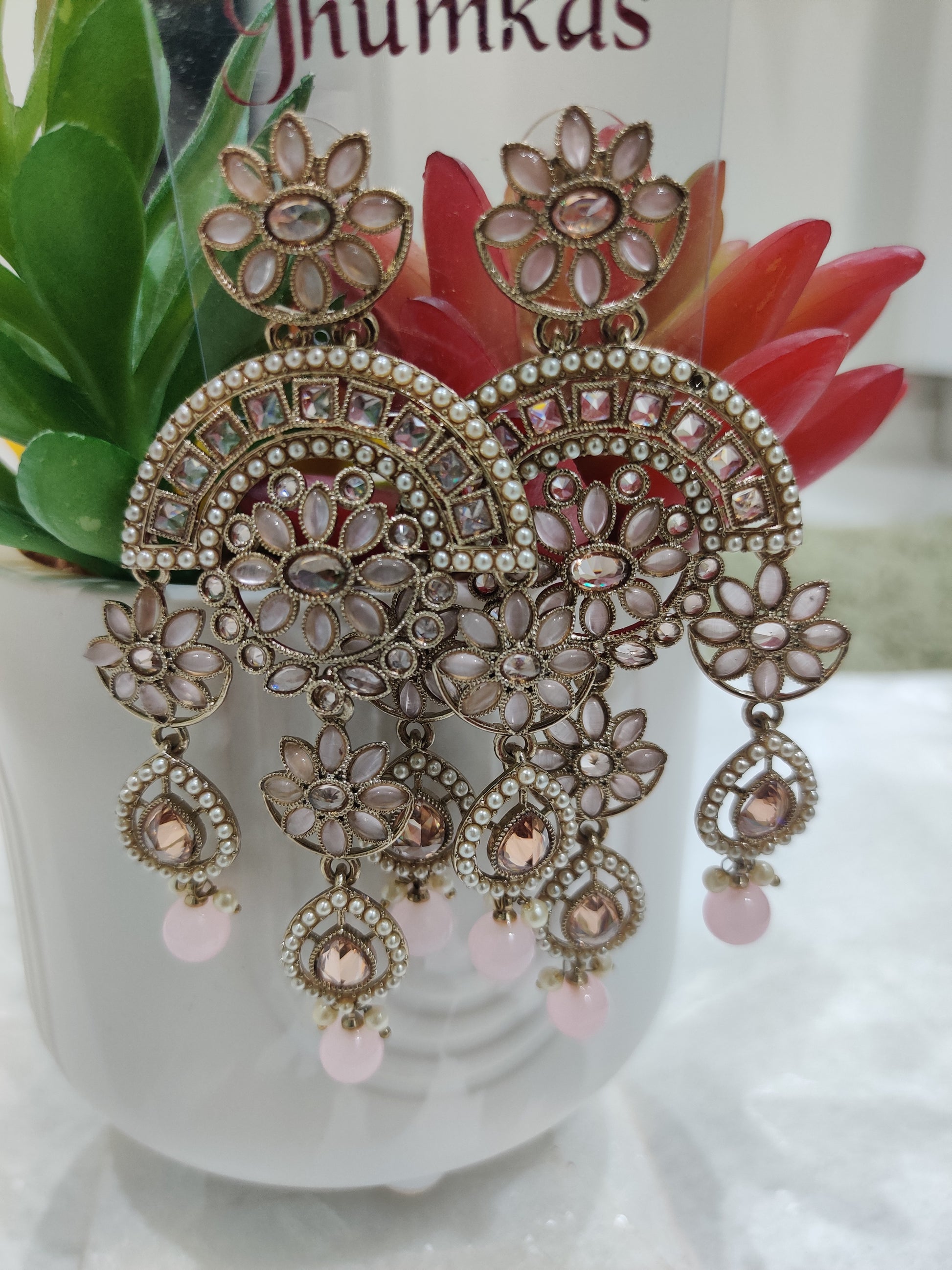 🌙 Chaand Phool Jhumkas